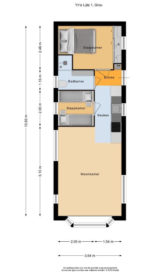 Huskes Hus En Hiem - Rent As One - Chalets 65 & 66 Villa เกรา ภายนอก รูปภาพ